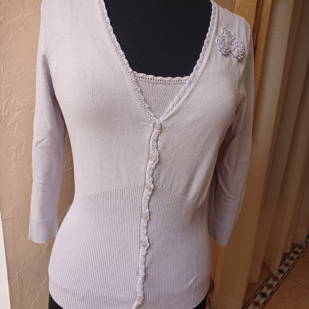AUGUST SILK - Sweater Set - Size S/Small